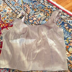 Vintage organza Elegant Women's Top